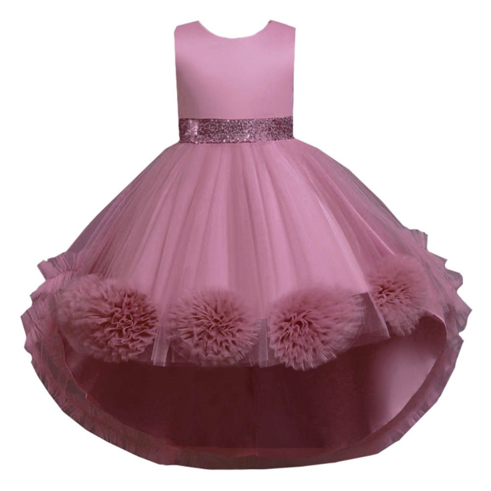 D' Daniela - Tutu Party Dress For Girls - Onion Pink