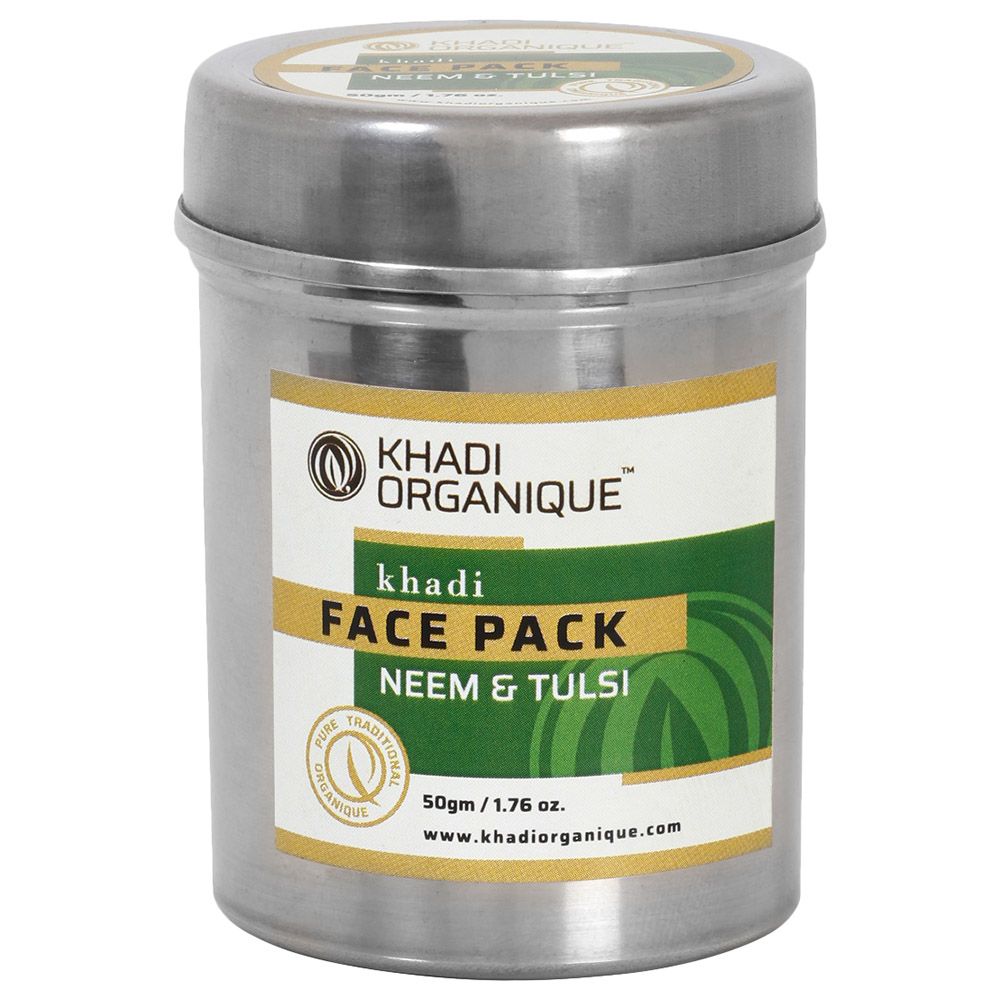 Khadi Organique Natural Neem & Tulsi Face Pack