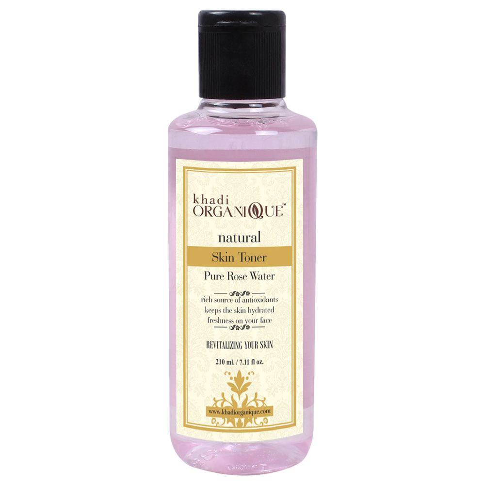 Khadi Organique Natural Pure Rose Water Skin Toner