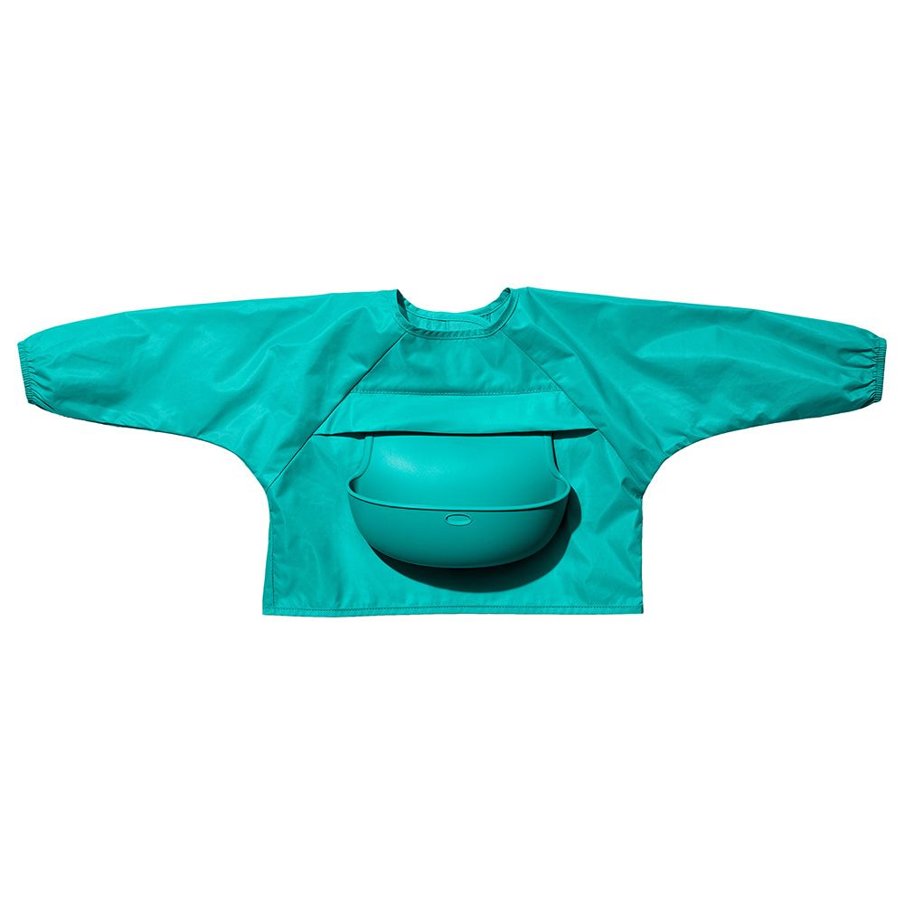 Oxo Tot - Sleeved Bib - Teal