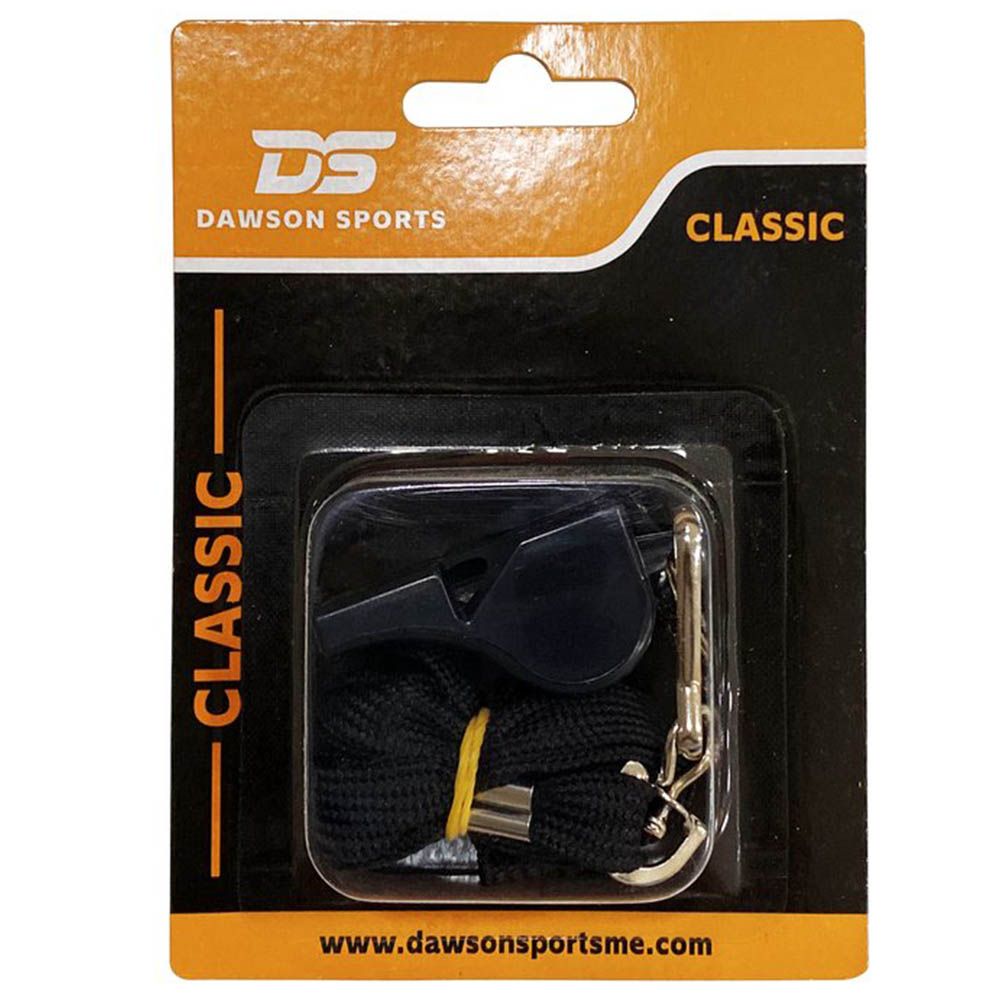 Dawson Sports - Classic Whistle + Lanyard - Black