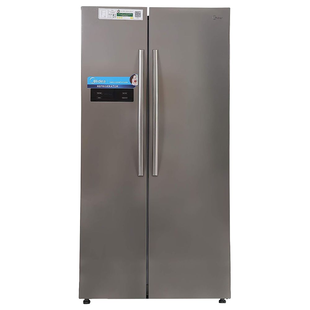 Midea - Gross Side By Side 2 Door Refrigerator - 690L