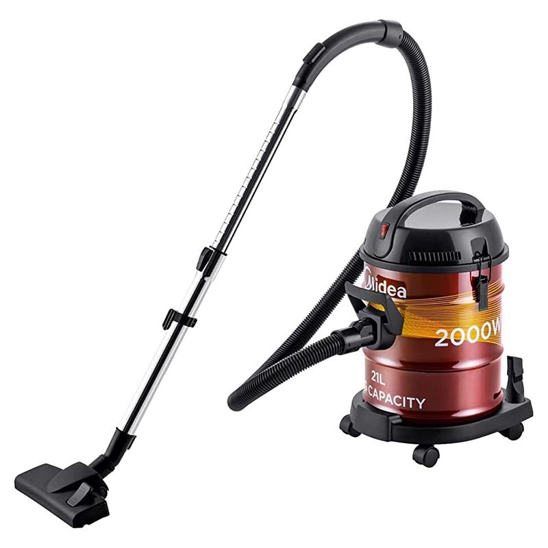 Midea Drum Vacuum Cleaner - 2000W - Red