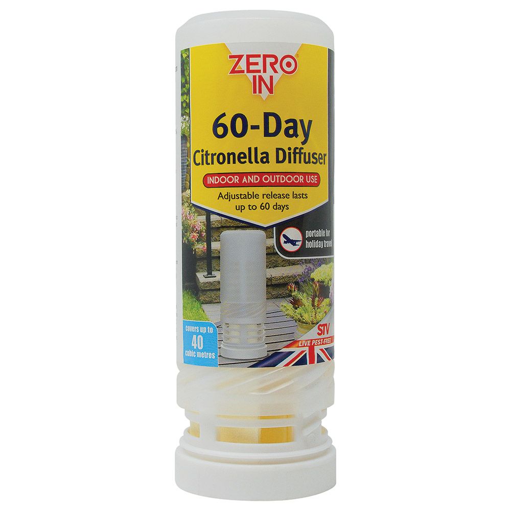 Stv - Zero In 60 Day Citronella Diffuser Fly & Insect Killer