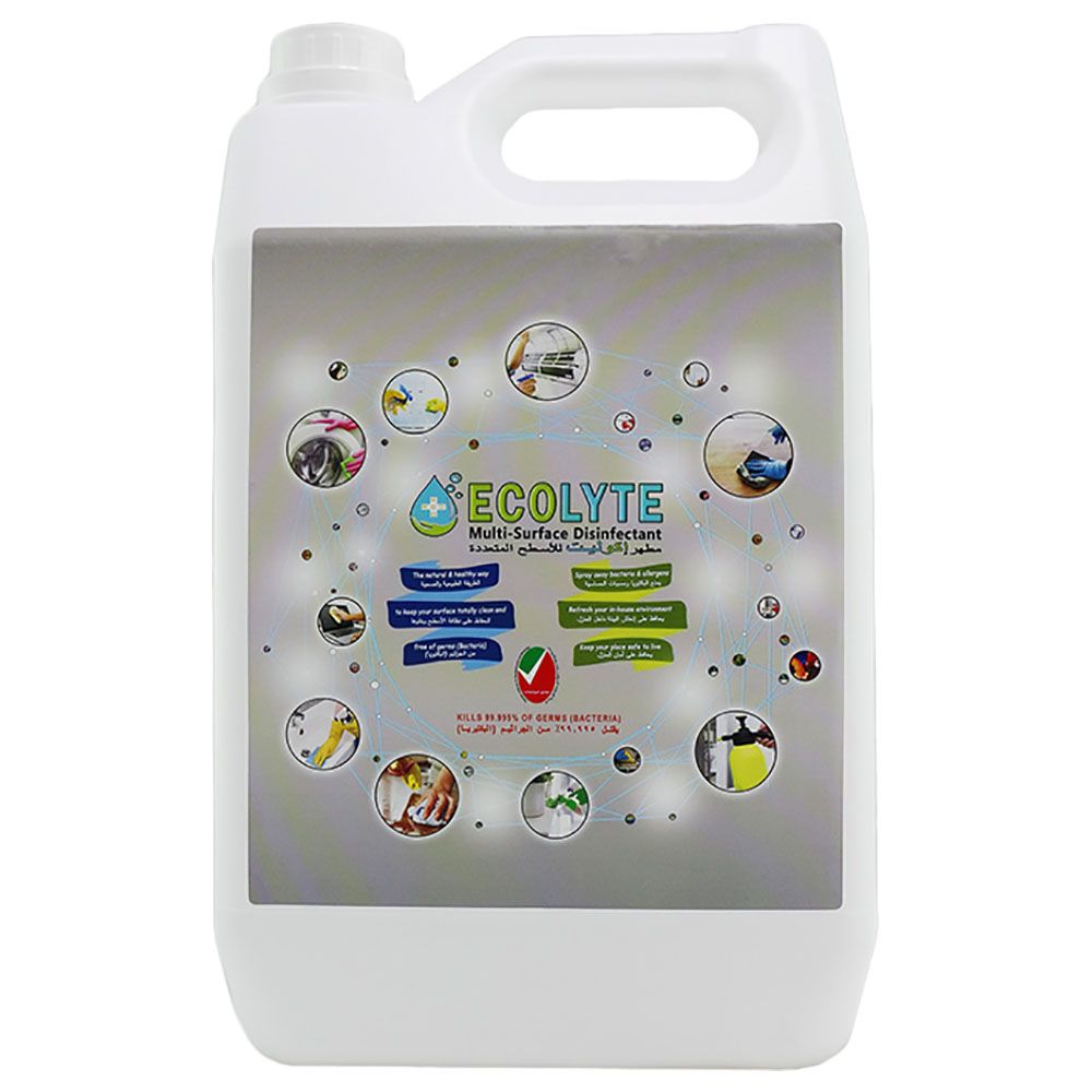 Ecolyte+ - Multi-Surface Disinfectant 5L