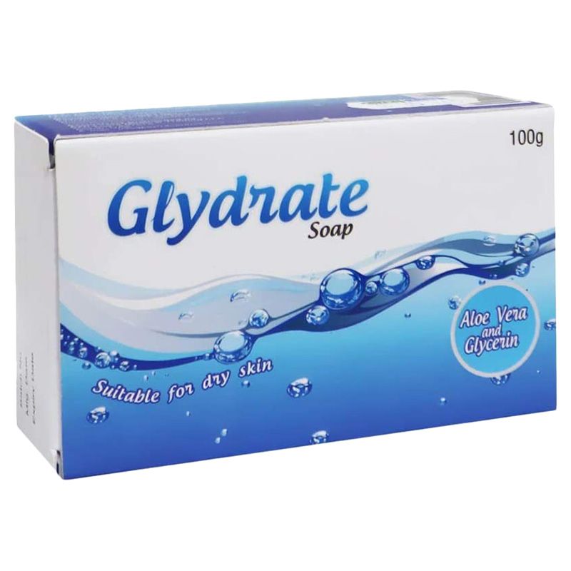 Glydrate - Aloevera & Glycerin Soap 100g
