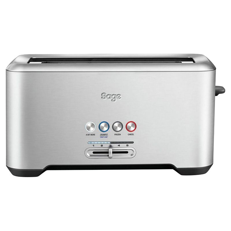 Sage The Bit More 4 Slice Toaster - Brushed Stainless Steel