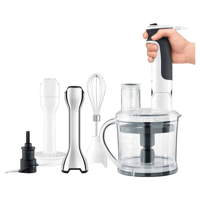Sage The Control Grip All-In-One Hand Blender - White