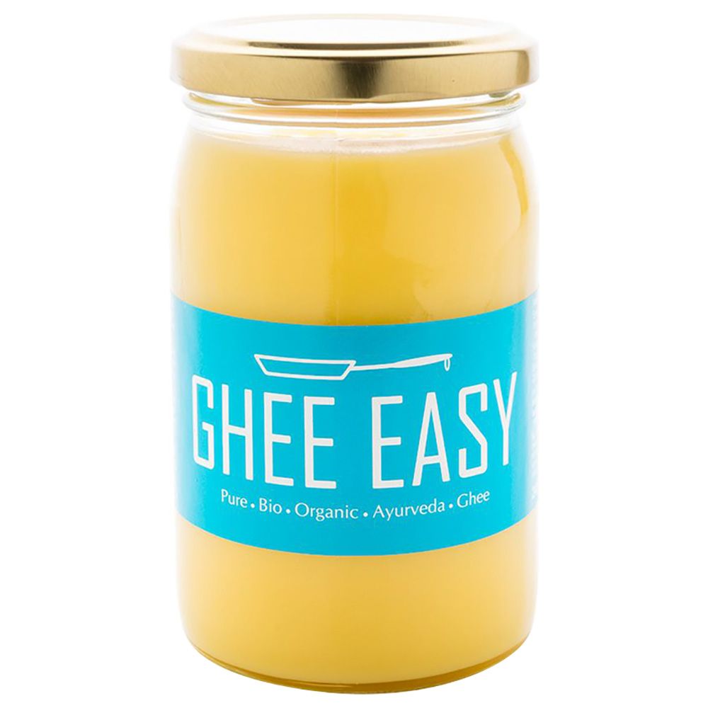 Ghee Easy - Organic Plain Grass Fed Cow Ghee - 245g