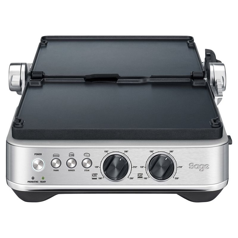 Sage - The BBQ Press & Grill - Brushed Stainless Steel