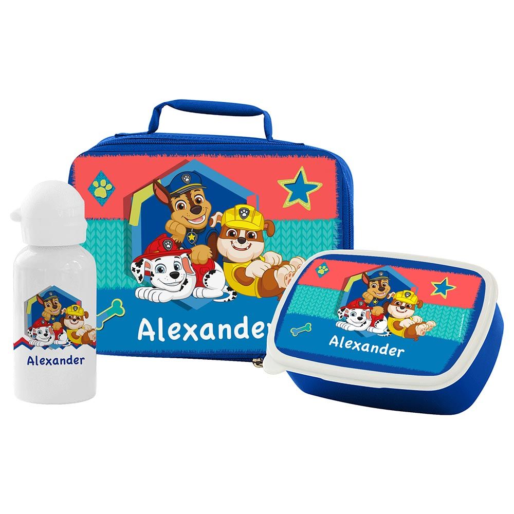 Essmak - Personalized Lunch Pack - Paw Patrol - 3-Pc Set