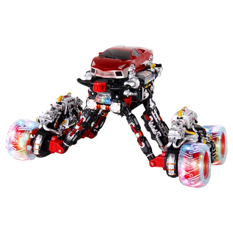 HB TOYS - 1:18 Fun Stunt RC Car - Red
