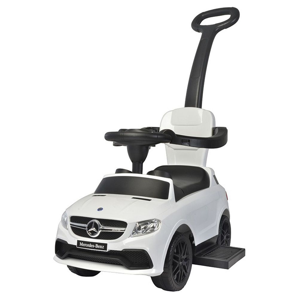 Factual Toys - Mercedes-Benz Handle Push Car - White