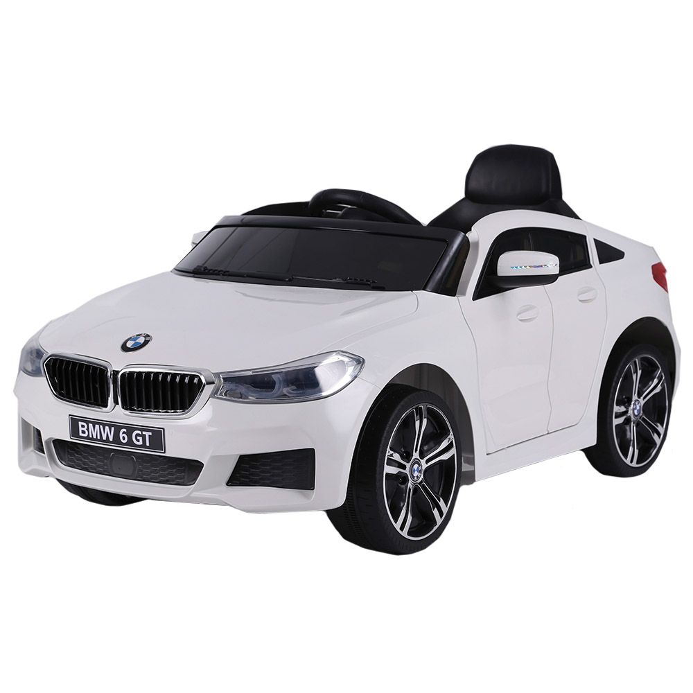 BMW 6GT Electric Ride-on Car 12V - White