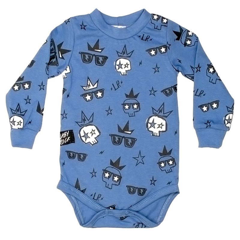 Lullaby Rock - Rockstar Bodysuit - Blue