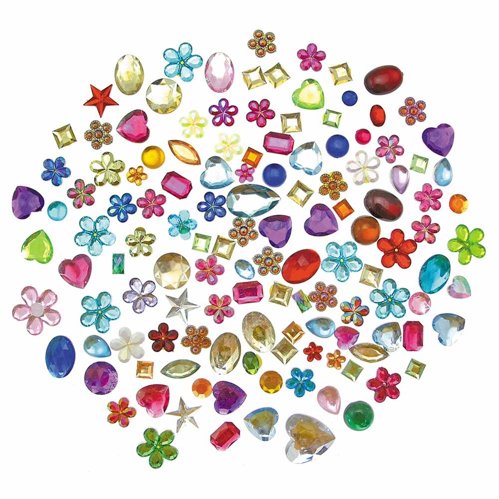 Creativity Intl - Jewels Acrylic Asstd 450g - Standard