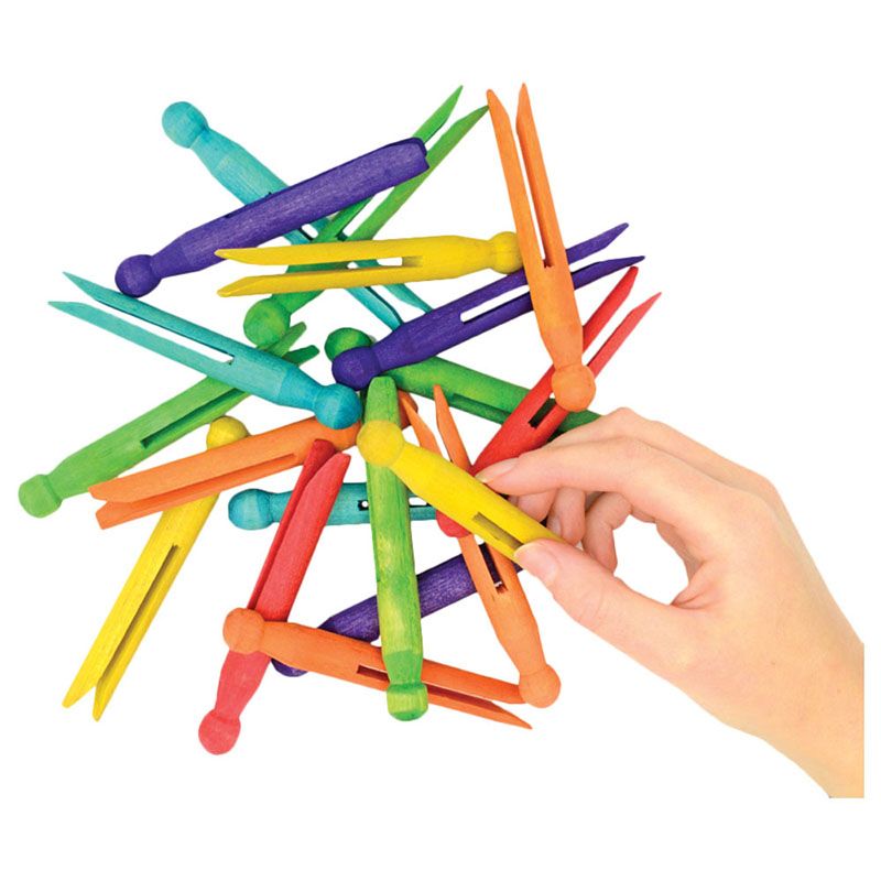 Creativity Intl - Craft Pegs - Plain