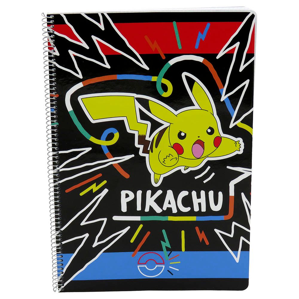 Pokemon - Colorful A4 Spiral Notebook