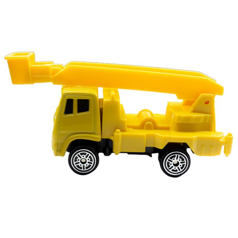Maisto Fresh Metal Diecast Car 3" Yellow Construction Crane