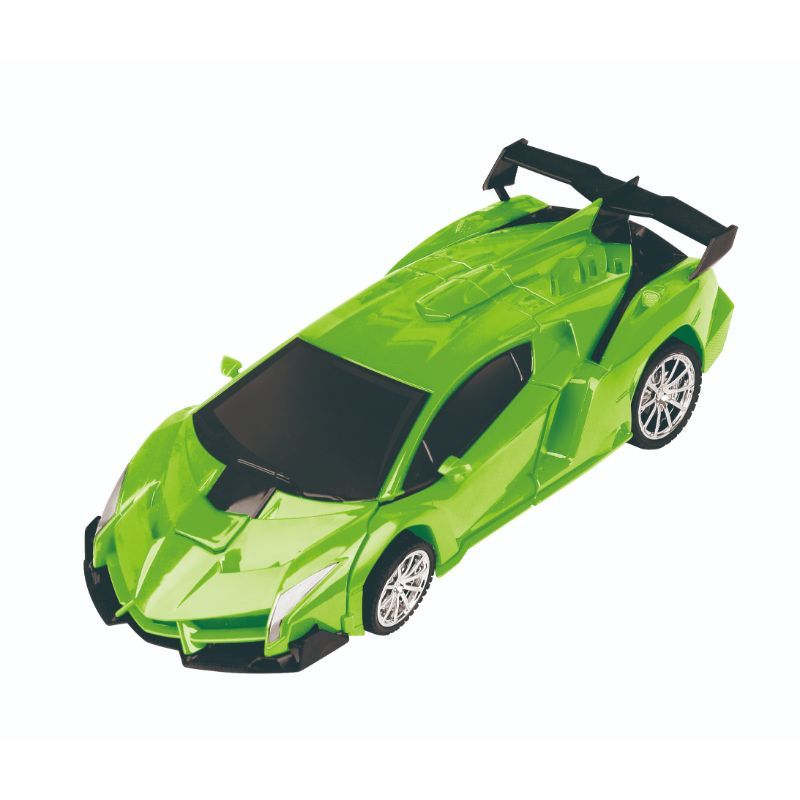 Funny Box - 27Mhz 1:20 Transformer Car - Green