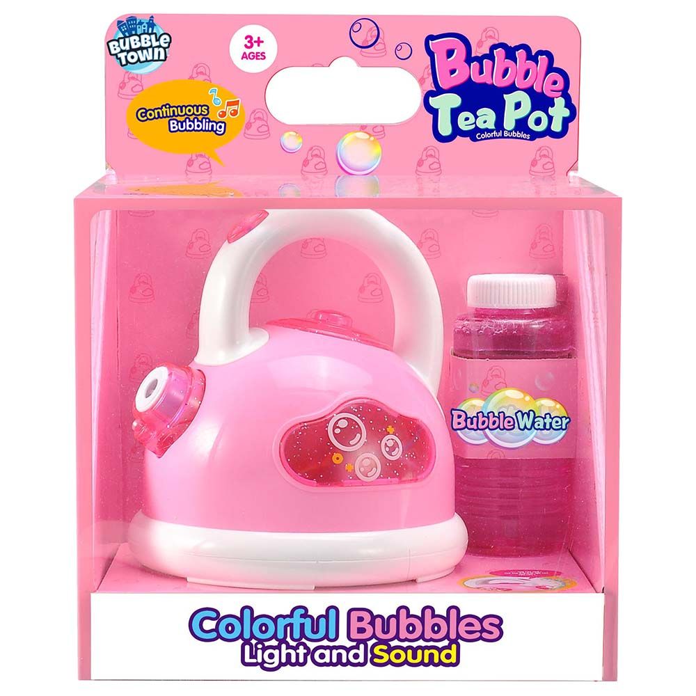 Bubble Town - Musical Bubble Tea Pot - Pink