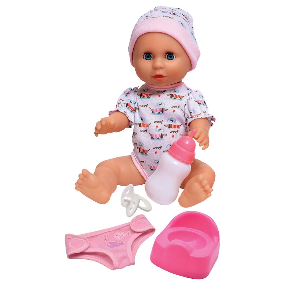 Dollsworld - Little Boohoo DrinK & Vet Deluxe Doll 15 Inches