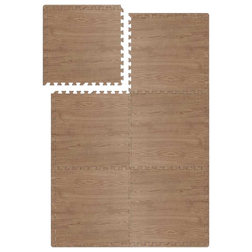 Bumble & Bird - BabySafe Play Mat 6pcs+12 Edges - Hazelnut