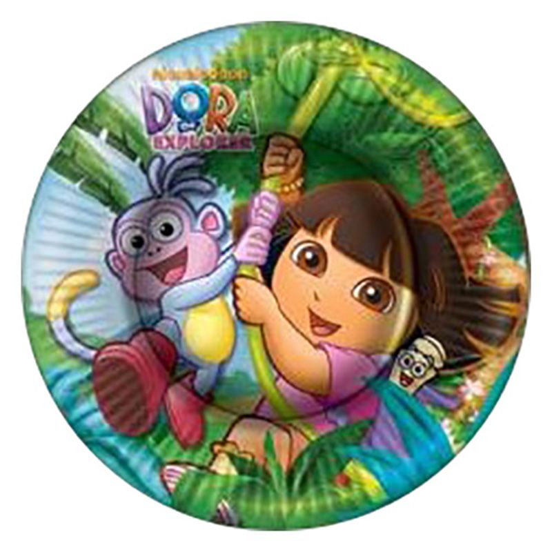 Paper Plates 7" - Dora the Explorer