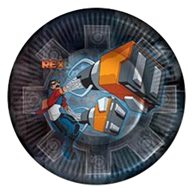  7 أطباق من ورق مقوى من ماركة جينيريتور ريكس