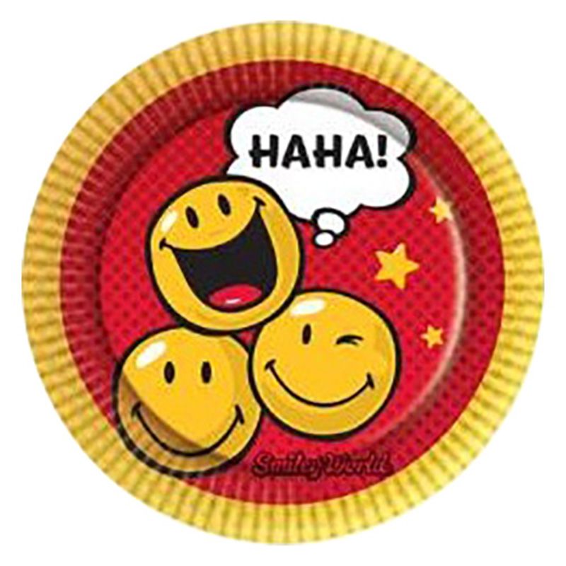 Paper Plates 9" - Smiley