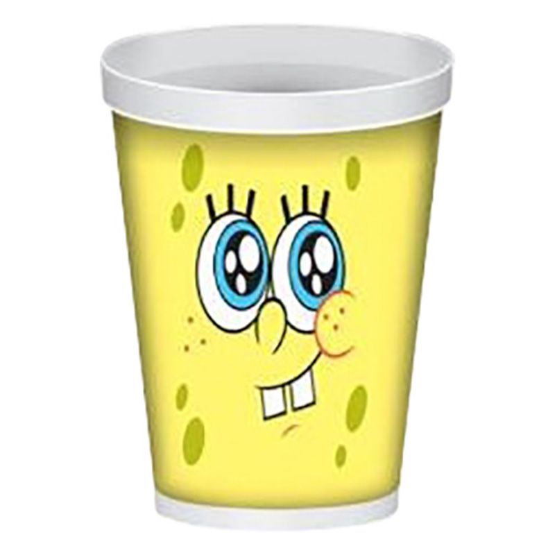 Paper Cup 9oz - Sponge Bob Yellow