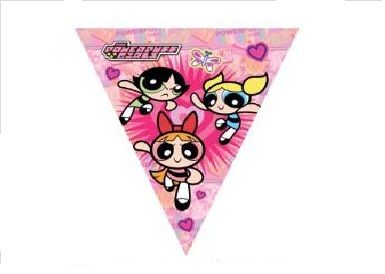 Power Puff Girls -  Flag Banner