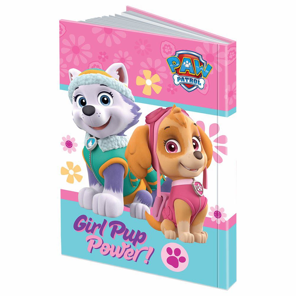Paw Patrol - Arabic Hardcover A5 Notebook 100 Sheets