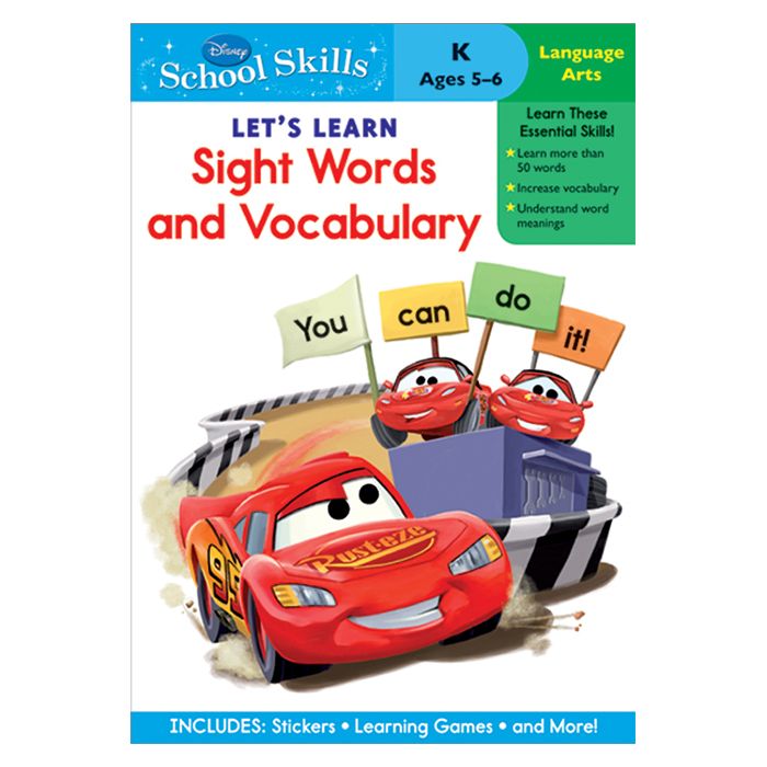 1st Kid - Disney Lets Learn Sight Words & Vocabulary