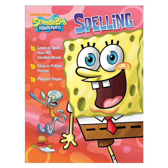 كتاب Sponge Bob Spelling Work Book- فيرست كيدز ناشرون