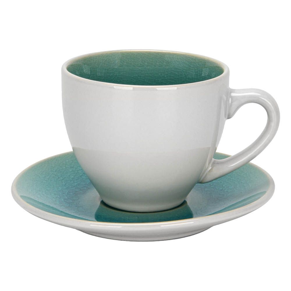 Fissman - Ceramic Azure Tea Cup Couple Celine