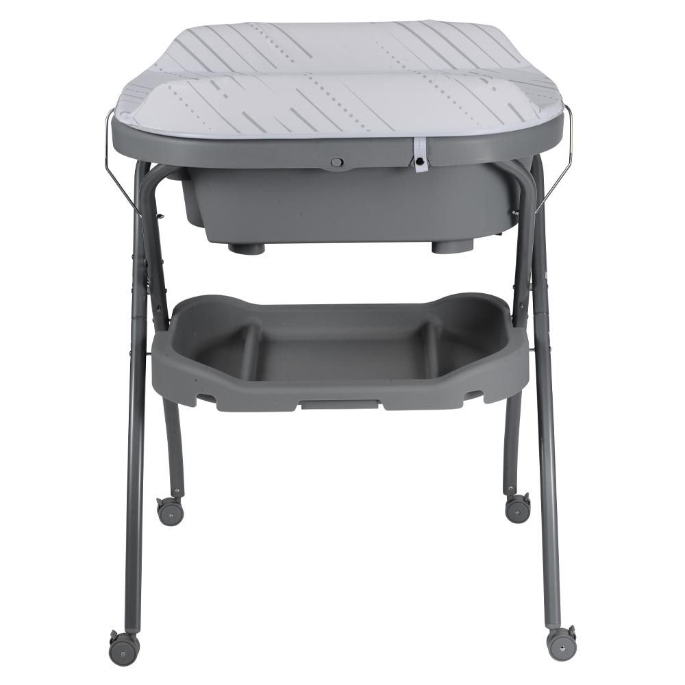 Mini Panda - Bubbly Changing Baby Bath Tub 0-12m+ - Grey