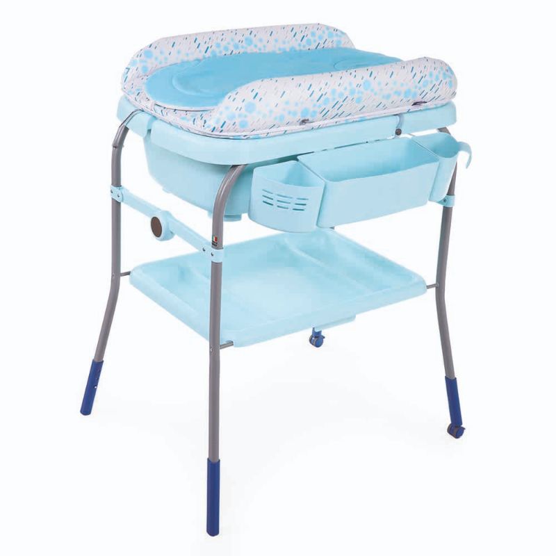 Chicco - Cuddle & Bubble 2-in-1 Bath And Changing Table - Ocean