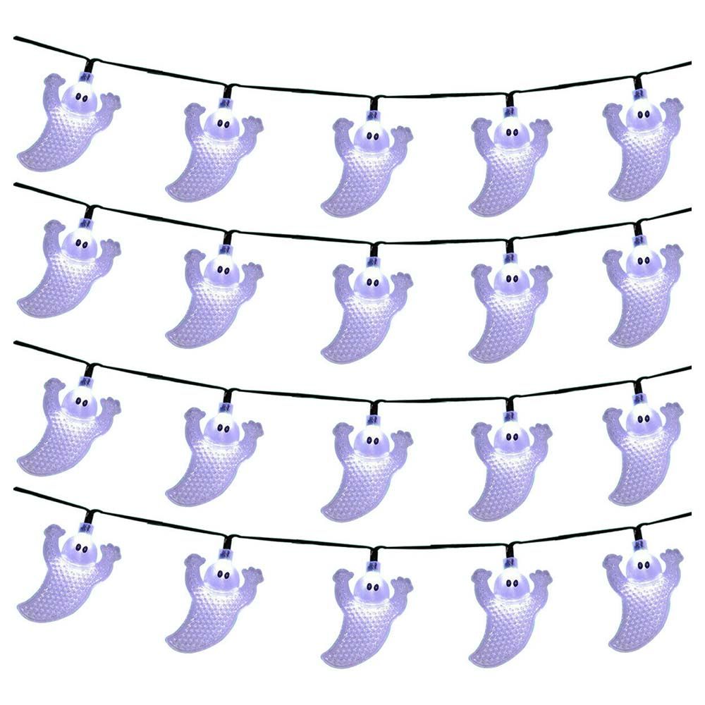Brain Giggles - Halloween Ghost LED String Lights