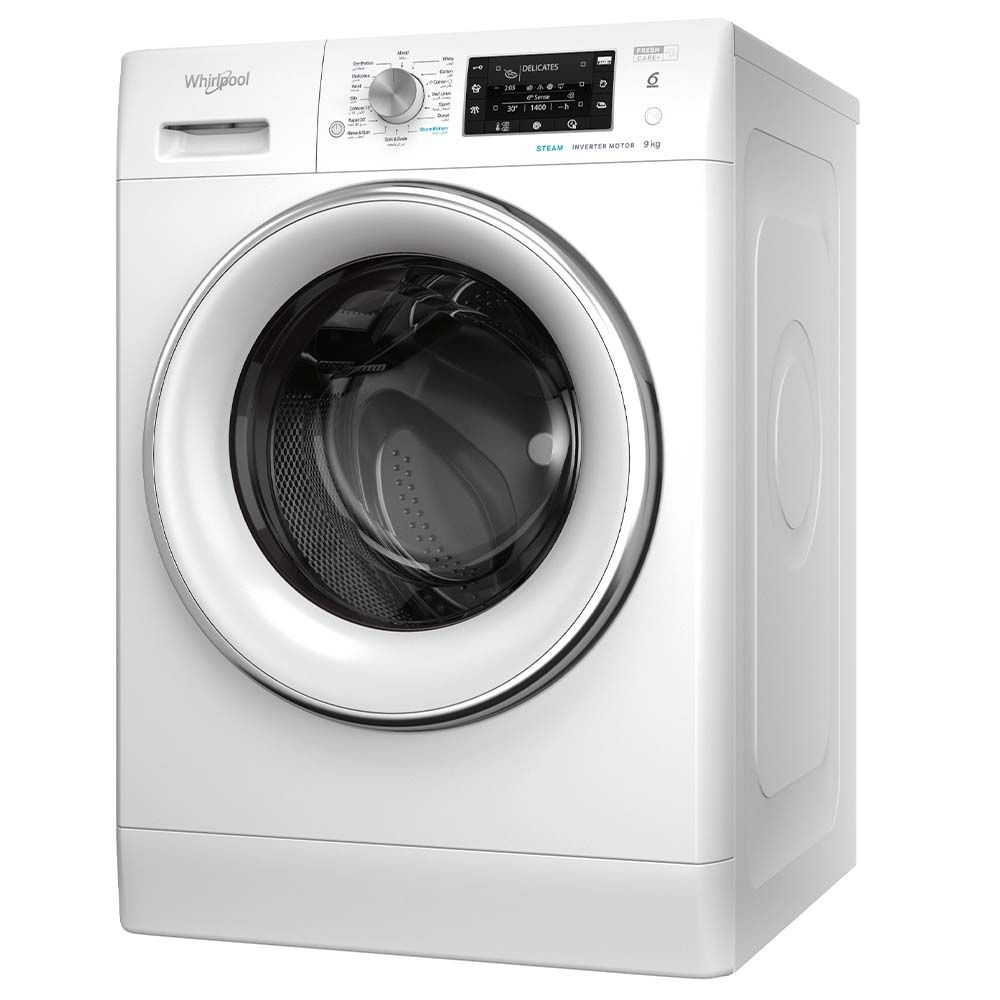 Whirlpool Front Load Washer 9Kg - White