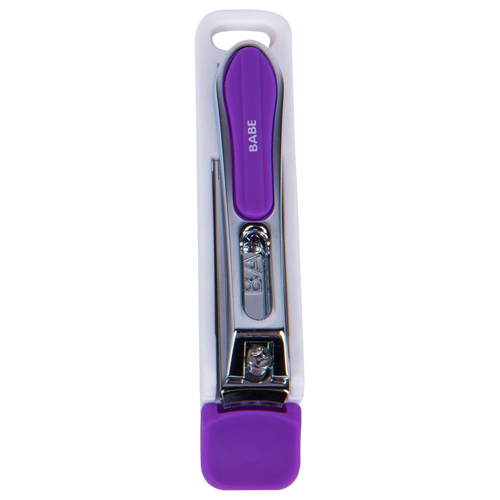 Babe - Baby Nail Clipper - Purple