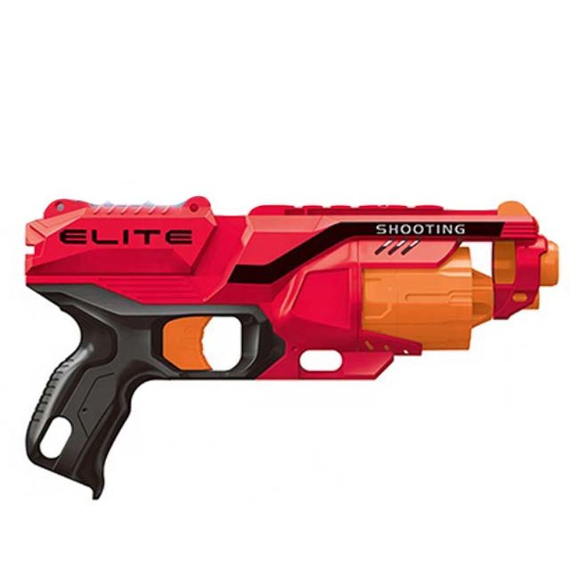 Hero - Kids Gun Shooting Game Toys For Boy Girl 4+ Year- Red
