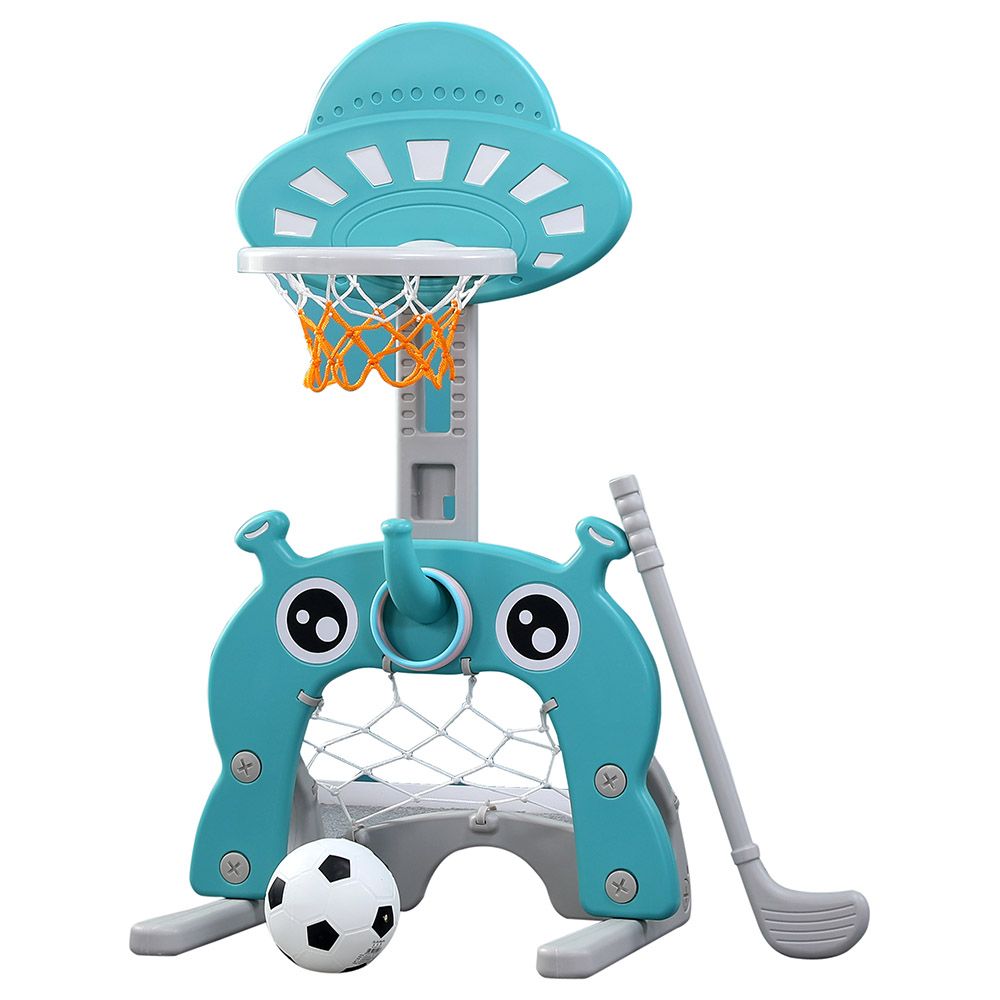 Little Angel-Kids Basketball, Football, And Golf Playset