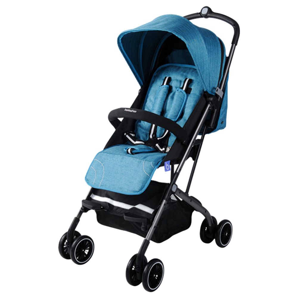 Little Angel - Baby Stroller Folding Portable - Blue_6m