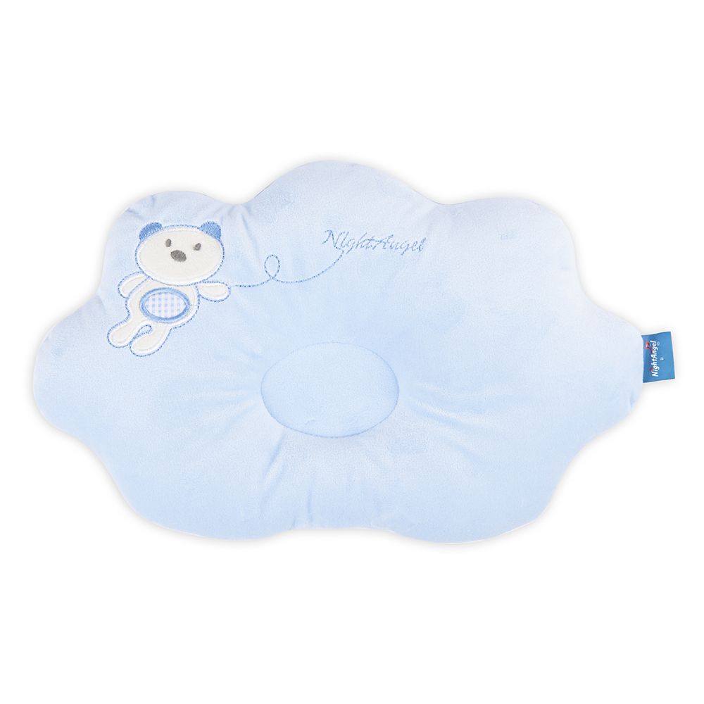 Night Angel - Baby Pillow Cloud - Blue