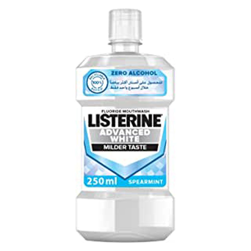 Listerine - Advanced White Mouthwash 250ml - Spearmint