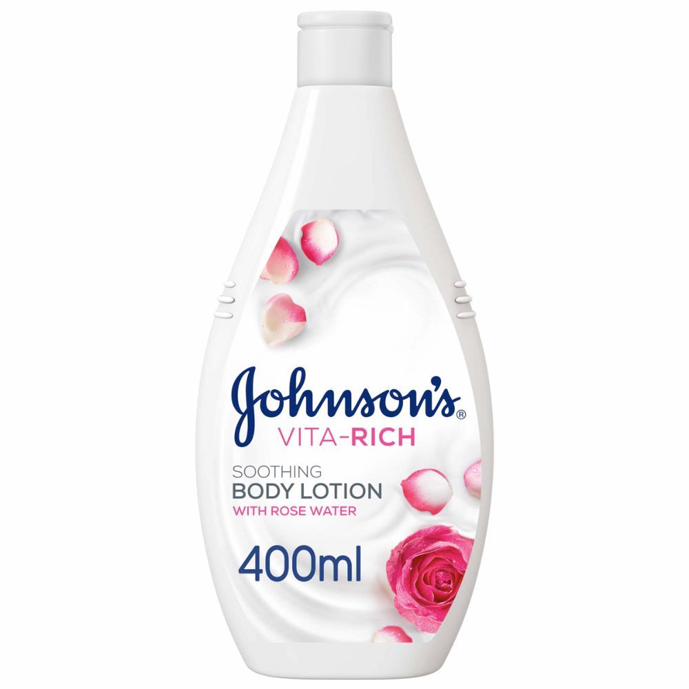 Johnson & Johnson - Body Lotion, Vita-Rich, Soothing 400ml