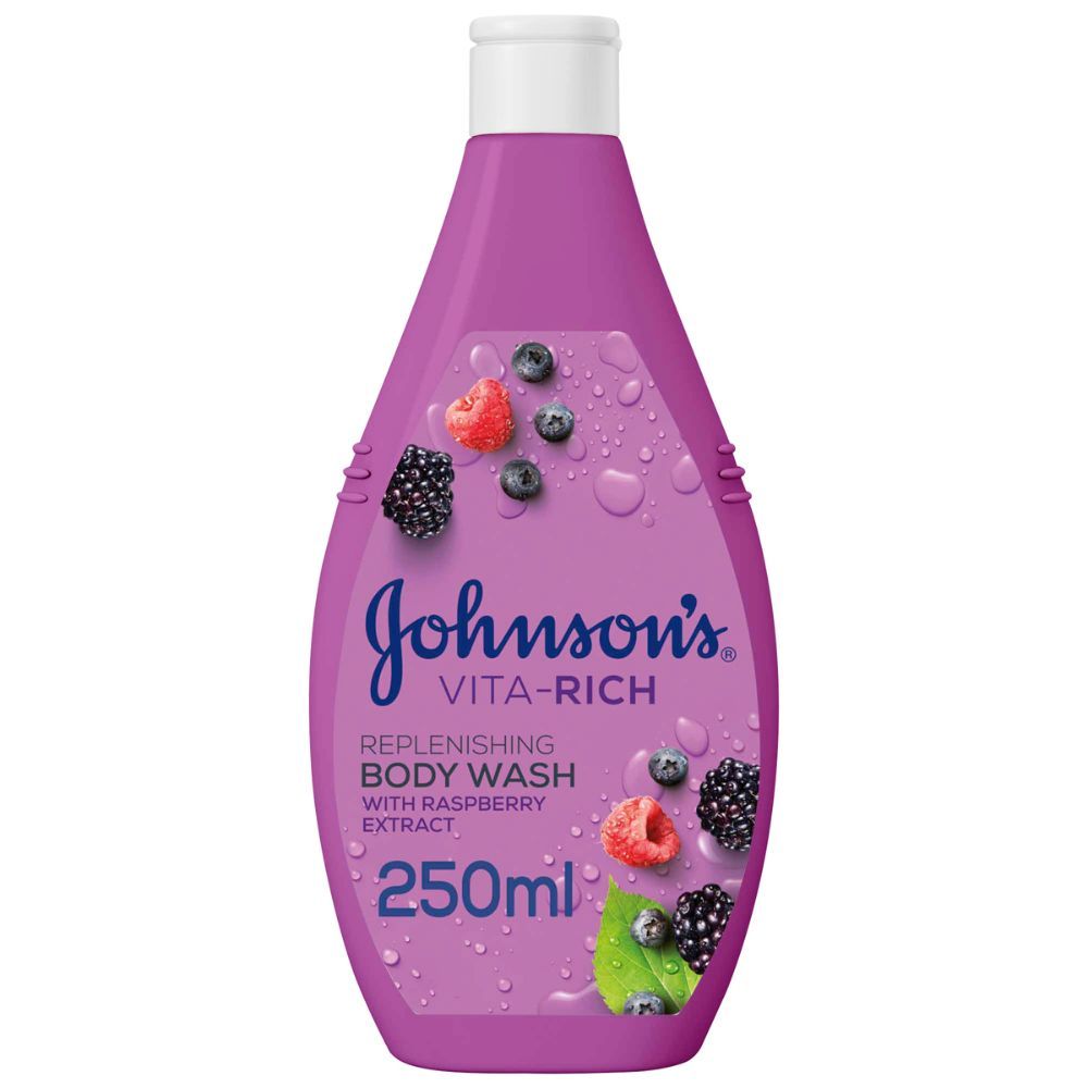 Johnson & Johnson - Body Wash, Vita-Rich, Replenishing 250ml