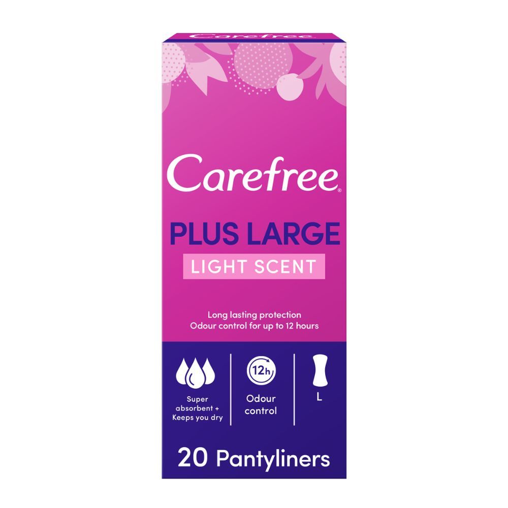 CAREFREE - Panty Liners, Large - Pack of 20