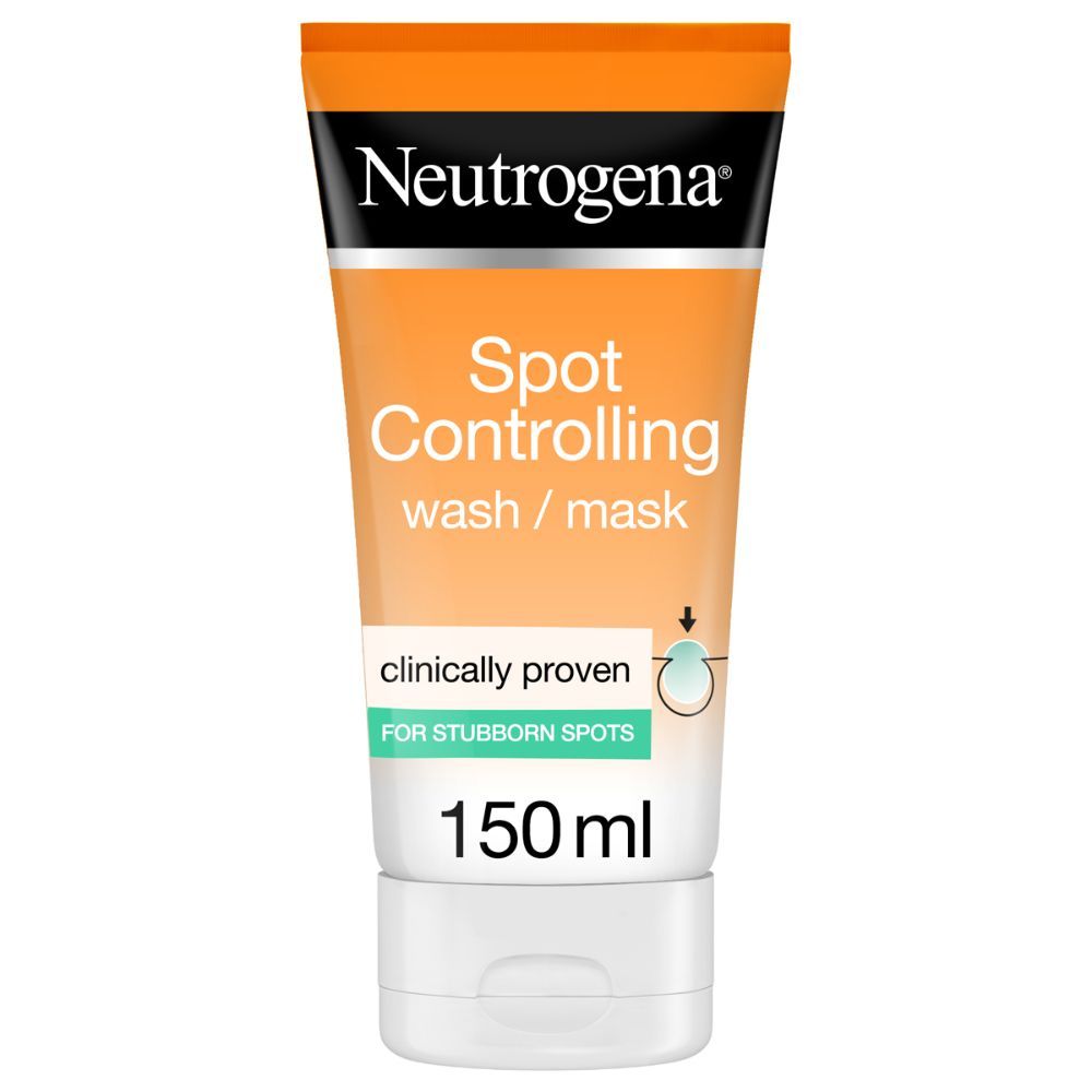 Neutrogena - Facial Wash, Visibly Clear 2-in-1 Wash Mask 150ml